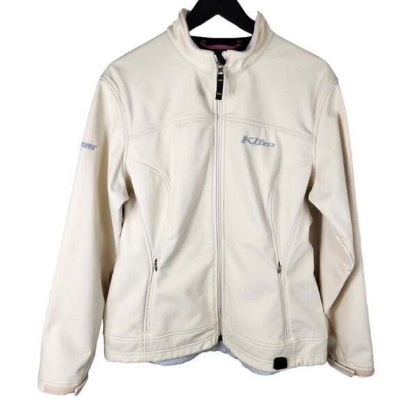 Klim Windstopper Soft Shell Cream Full Zip Jacket XL - Picture 1 of 10